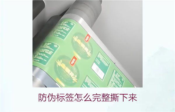 防偽標(biāo)簽怎么完整撕下來?方法步驟詳解及注意事項(xiàng)(圖2) 防偽標(biāo)簽怎么完整撕下來?方法步驟詳解及注意事項(xiàng)(圖2)